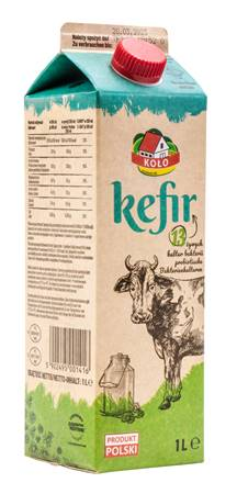 Кефир 13 живых культур бактерий 2% 1л