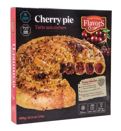 Плацинты/Улиточки с вишней 450 г заморож.